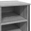 vidaXL Zapatero de madera de ingenier&iacute;a gris Sonoma 90x38x61,5 cm