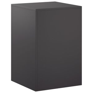 vidaXL Soporte de plantas Negro 40 x 40 x 60 cm Acero