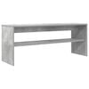 vidaXL Mueble de TV 100 x 30 x 40 cm Gris Concreto