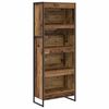 vidaXL Estanter&iacute;a para libros 60 x 30 x 155 cm Madera de ingenier&iacute;a