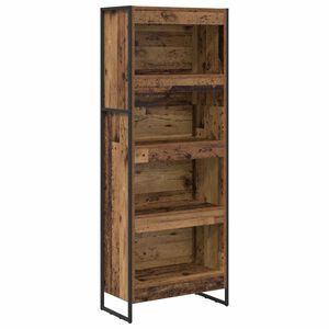 vidaXL Estanter&iacute;a para libros 60 x 30 x 155 cm Madera de ingenier&iacute;a