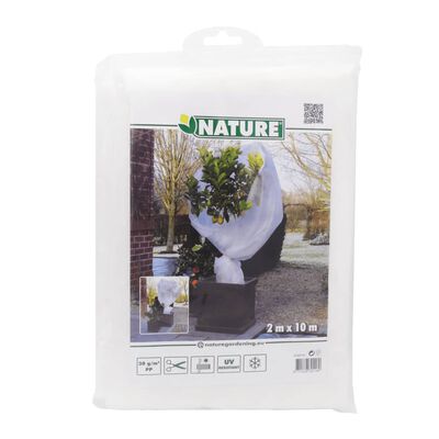 Nature Funda cubre plantas polar anti-heladas blanco 30 g/m² 2x10 m