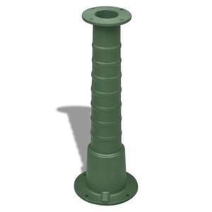 vidaXL Soporte de bomba manual de agua para jard&iacute;n hierro fundido
