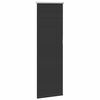 vidaXL Estor Enrollable Opaco negro 40x150 cm Tela Ancho 35,7 cm