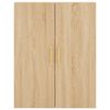 vidaXL Armario de pared roble Sonoma 69,5x34x90 cm
