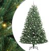 vidaXL &Aacute;rbol de Navidad artificial con ramas articuladas Verde 210 cm