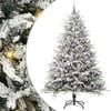 vidaXL &Aacute;rbol de Navidad Artificial Pre-iluminado con Juego de Bolas