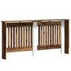 vidaXL Cubierta de Radiador Madera envejecida 172 x 19 x 81,5 cm