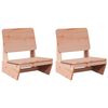 vidaXL Sillas de jard&iacute;n 2 uds madera abeto douglas 60x64x70,5 cm