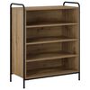 vidaXL Armario Zapatero 76 x 36,5 x 93 cm Madera de ingenier&iacute;a