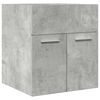 vidaXL Mueble de lavabo madera ingenier&iacute;a gris hormig&oacute;n 41x38,5x46 cm