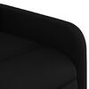 vidaXL Sillón reclinable elevable tela negro