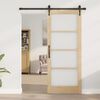 vidaXL Puerta Corredera ORKDAL Natural 83 x 202 cm