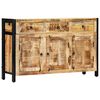 vidaXL Aparador de madera maciza de mango 120x35x76 cm