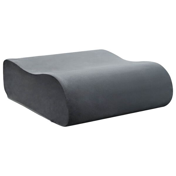 vidaXL Almohada para el asiento Liso Gris