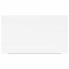 vidaXL Estante flotante de pared MDF blanco 40x23x3,8 cm