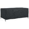 vidaXL Funda para muebles Liso Negro 200 x 110 x 70 cm 600D