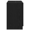 vidaXL Gabinete de Ba&ntilde;o con caj&oacute;n Roble Negro 78 x 37 x 59 cm