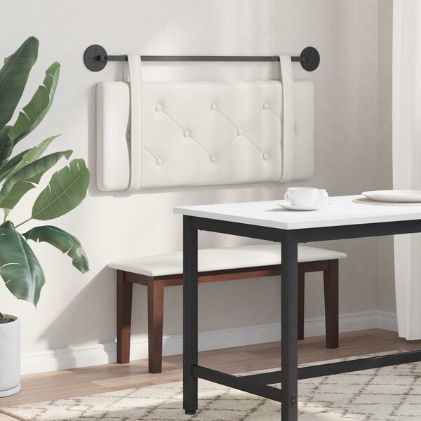 vidaXL Cabecera Colgante 110 x 55 x 5 cm Cuero sint&eacute;tico