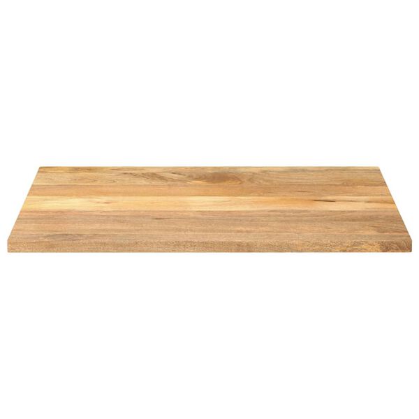 vidaXL Tablero de mesa rectangular madera maciza mango 90x80x2,5 cm