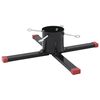 vidaXL Soporte para &aacute;rbol de Navidad negro 61x61x15,5 cm