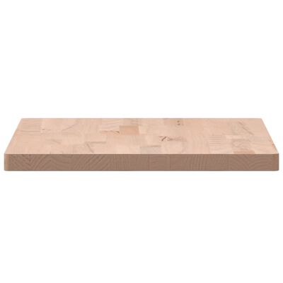 vidaXL Tablero rectangular de madera maciza de haya 60x40x2,5 cm