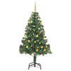 vidaXL &Aacute;rbol de Navidad con 300 LED con soporte Verde 180 cm PVC