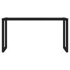 vidaXL Estructura de patas de mesa de comedor en O 140x60x72 cm