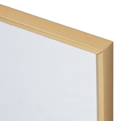 vidaXL Espejo dorado 150x50 cm