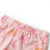 Pijama infantil de manga corta rosa claro 140