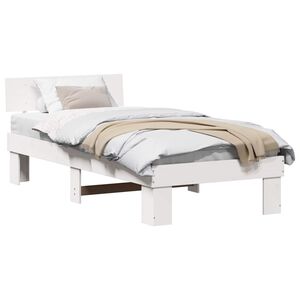 vidaXL Estructura de cama 80 x 200 cm Madera de pino macizo