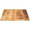vidaXL Tablero de mesa rectangular madera maciza mango 100x50x2,5 cm