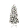 vidaXL &Aacute;rbol de Navidad artificial con ramas articuladas 120 cm