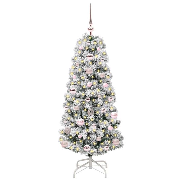 vidaXL &Aacute;rbol de Navidad artificial con ramas articuladas 120 cm