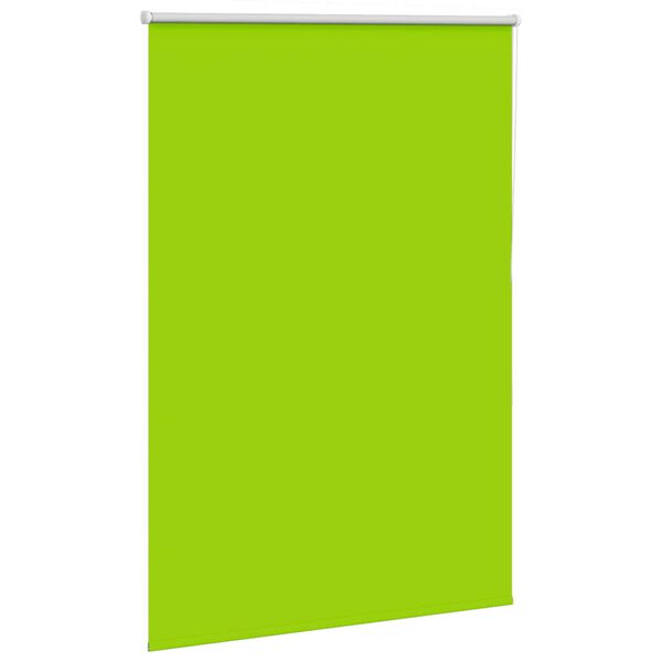 vidaXL Estor Enrollable Opaco hojas verde 110x150cm Tela Ancho 105,7cm