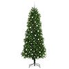 vidaXL &Aacute;rbol de Navidad con 300 LED con soporte Verde 240 cm PE