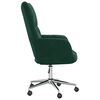 vidaXL Silla de relajaci&oacute;n de terciopelo verde oscuro