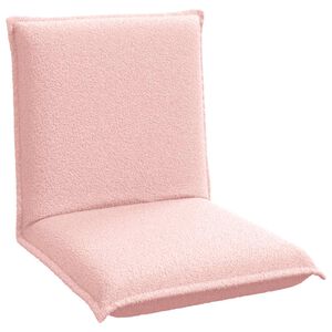vidaXL Sill&oacute;n ajustable Rosa Tela de Oveja