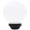 vidaXL Lámparas solares esféricas de exterior 4 uds LED RGB 15 cm