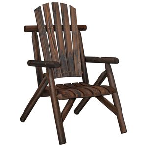 vidaXL Silla de jard&iacute;n madera maciza de abeto 68x86x103