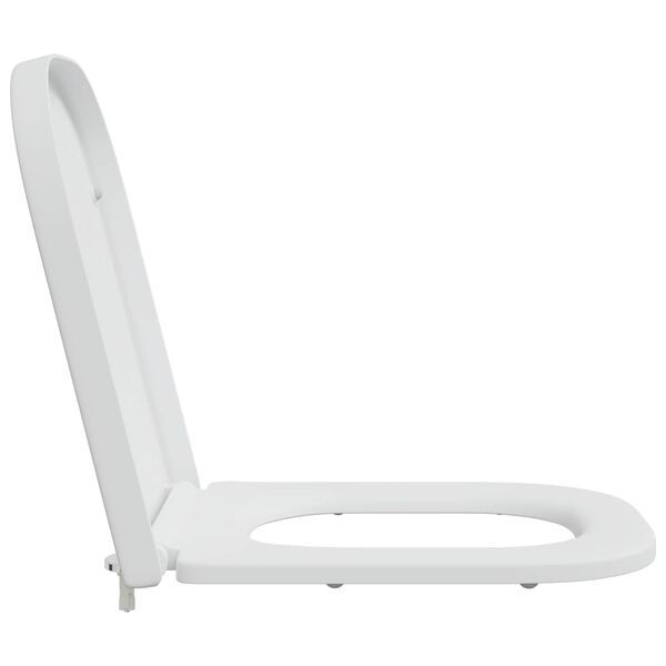 vidaXL Asiento de WC 47,5 x 35 x 3,6 cm Duroplast