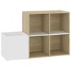 White_and_sonoma_oak