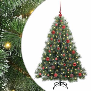 vidaXL &Aacute;rbol de Navidad artificial con 150 LED Verde 150 cm PE y PVC