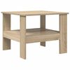 vidaXL Mesa de Caf&eacute; Roble Sonoma 57 x 55 x 45 cm Madera de ingenier&iacute;a