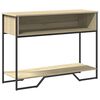 vidaXL Mesa consola madera de ingenier&iacute;a roble Sonoma 100x35x74,5 cm