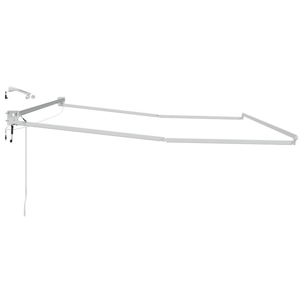 vidaXL Estructura de toldo retr&aacute;ctil el&eacute;ctrico 4 x 2 m Aluminio