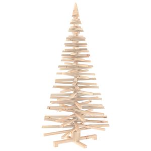 vidaXL &Aacute;rbol de Navidad de madera KOTKA 150 cm Madera de Pino Maciza