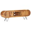 vidaXL Mueble para TV madera maciza de acacia 140x30x45 cm