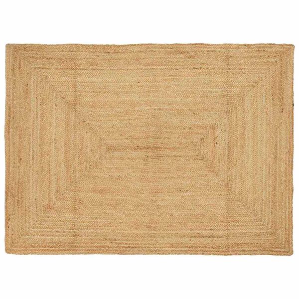 vidaXL Alfombra de &aacute;rea Beige 120 x 170 cm yute