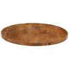 vidaXL Tablero de mesa redondo madera maciza de mango Ø 50x2,5 cm